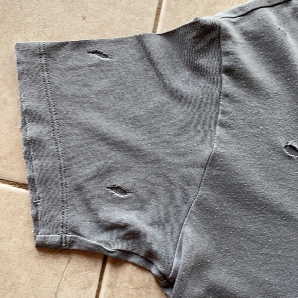 Aerie Distressed Tee - Picture 7 of 9